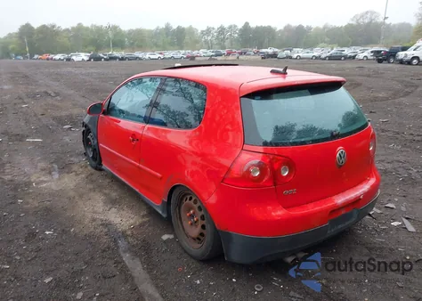 2006 Volkswagen Gti 2-Door из США, поврежденный, VIN WVWFV71K16W067412